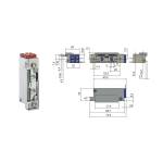 Geze:A4300LKB rewersyjny z wyślizgiem 12-24V