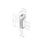 effeff: 143.13---Q34 elktrozaczep ppoż z wyślizgiem 12-24V