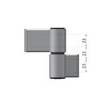 zawias MB 72mm